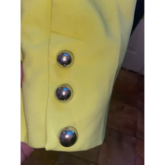 Women's Gabrielle Union Yellow & Black Dress XX-Large - Picture 5 of 9